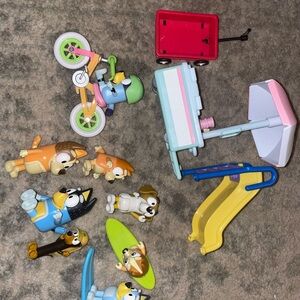 Bluey set figure